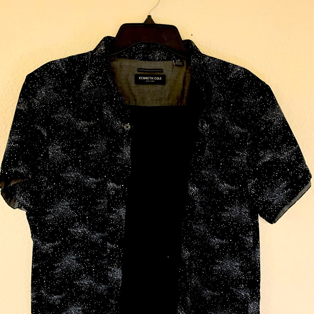 Kenneth Cole button up shirt.